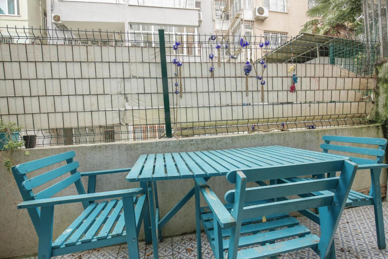 Superb Flat With Backyard In Cihangir Beyoglu イスタンブール エクステリア 写真